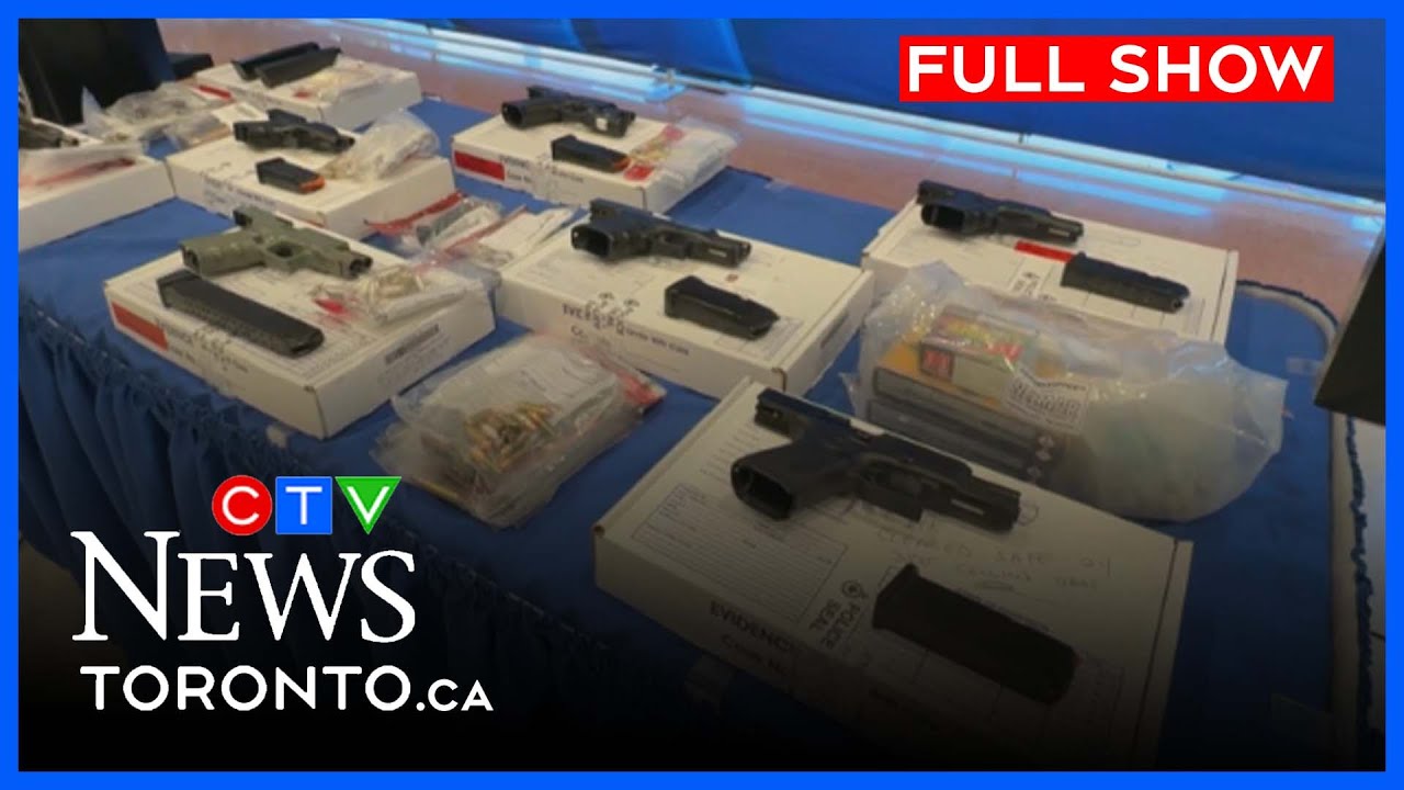 34 suspects arrested in connection to drugs and guns | CTV News Toronto at Noon for Dec. 12, 2025