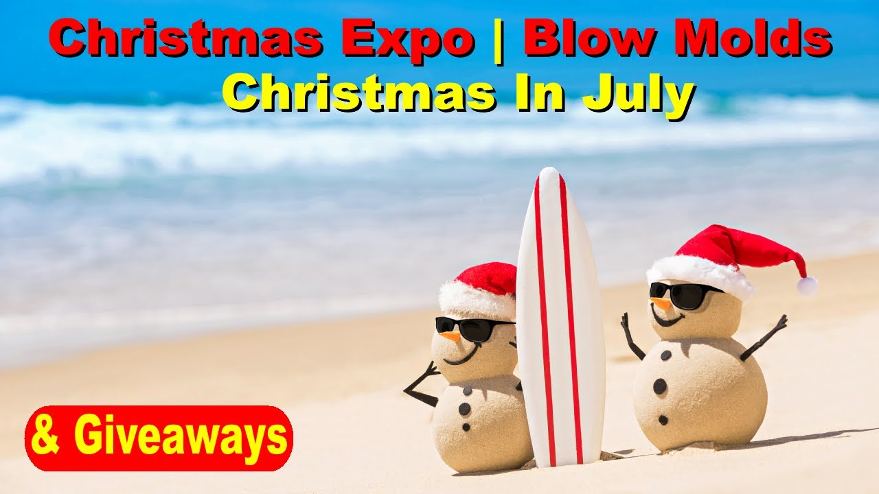 Christmas Expo Updates, Giveaways, & Light Fight Chat | Fun Blow Mold Discussion!
