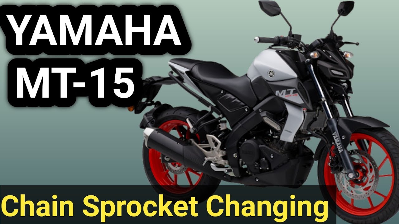 Yamaha MT-15|Chain Sprocket Changing|Detailed Explanation|Malayalam