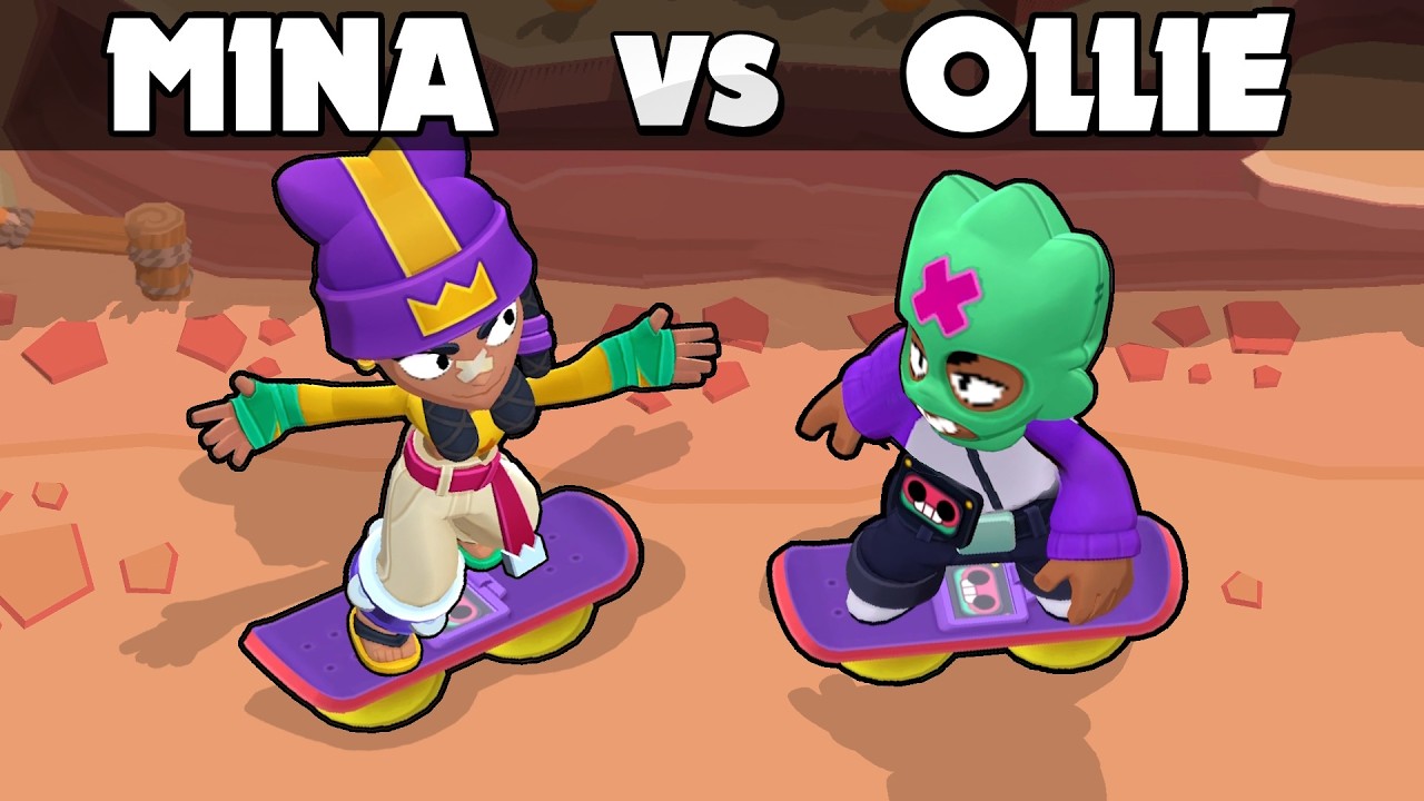 MINA vs OLLIE ⭐ Brawl Stars