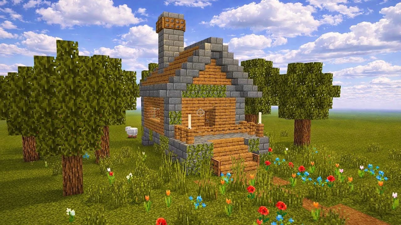MINECRAFT - Como fazer uma casa - Tutorial