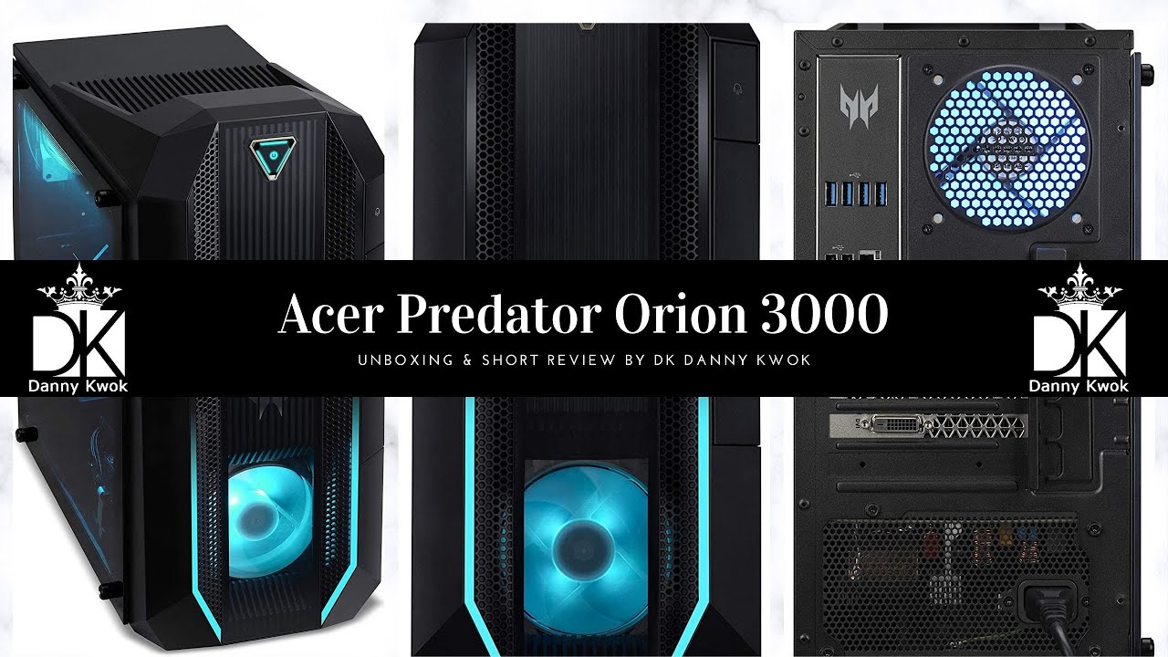Unboxing Acer Predator Orion 3000 Gaming PC And Short Review