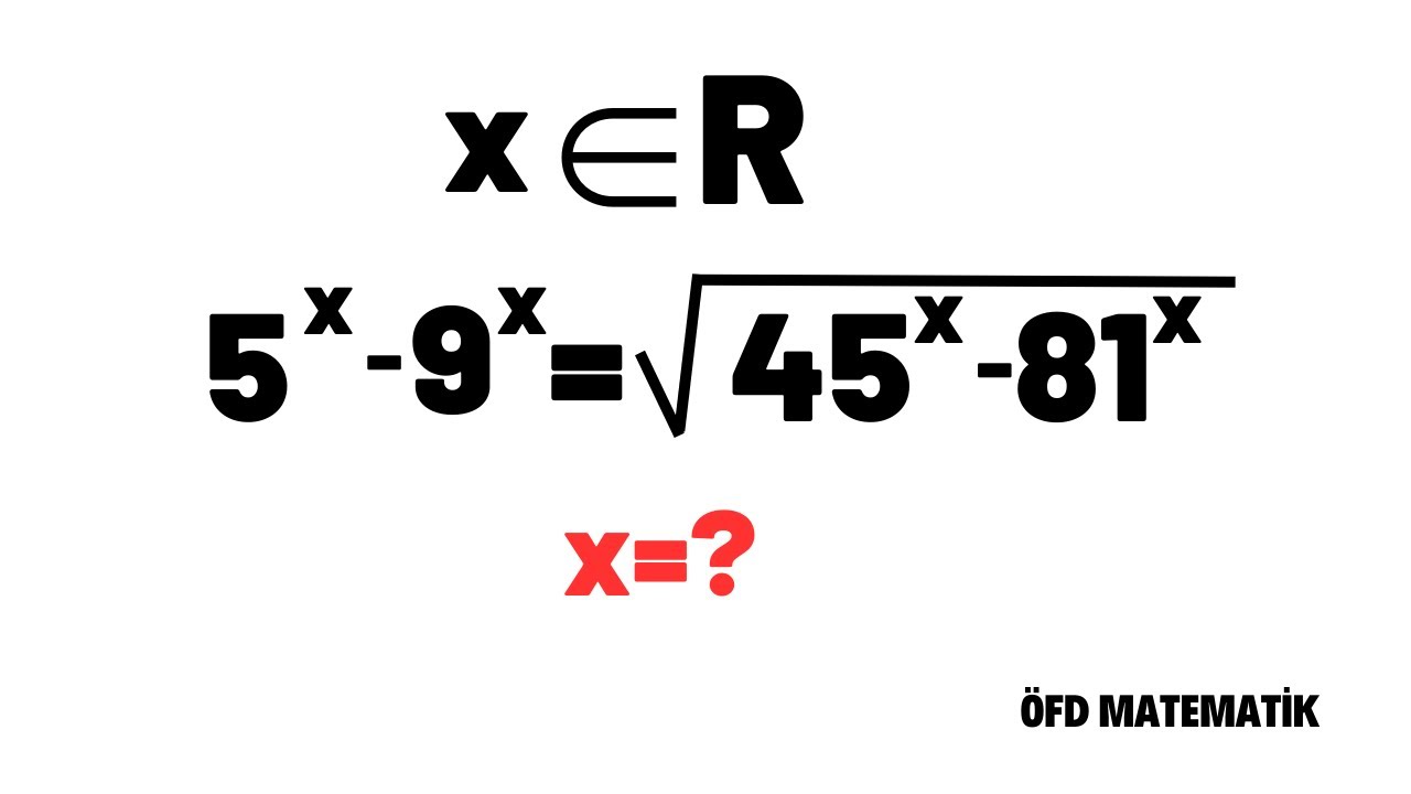 Sıradışı Matematik Olimpiyat Sorusu