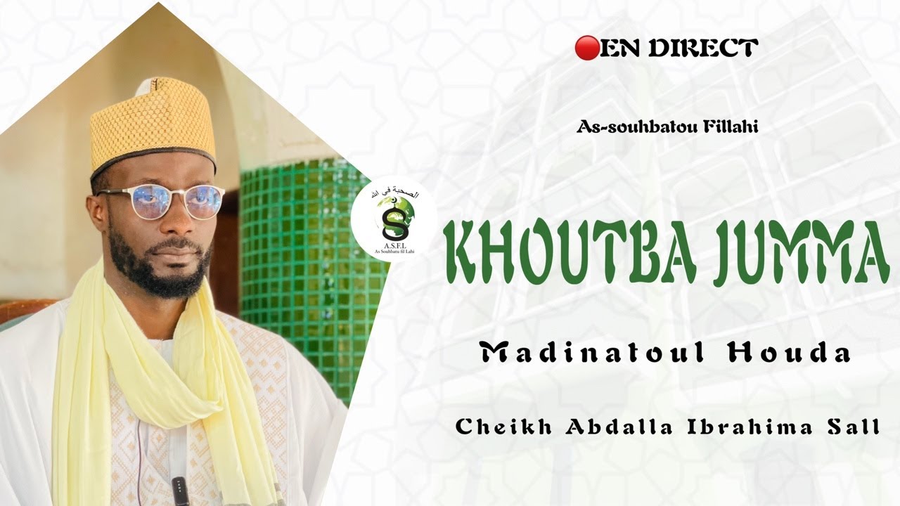 🚨En Direct: Khoutba Jumma Du Vendredi 13 Février 2026 À Madinatoul Houda Avec Cheikh Abdalla Ibrahim