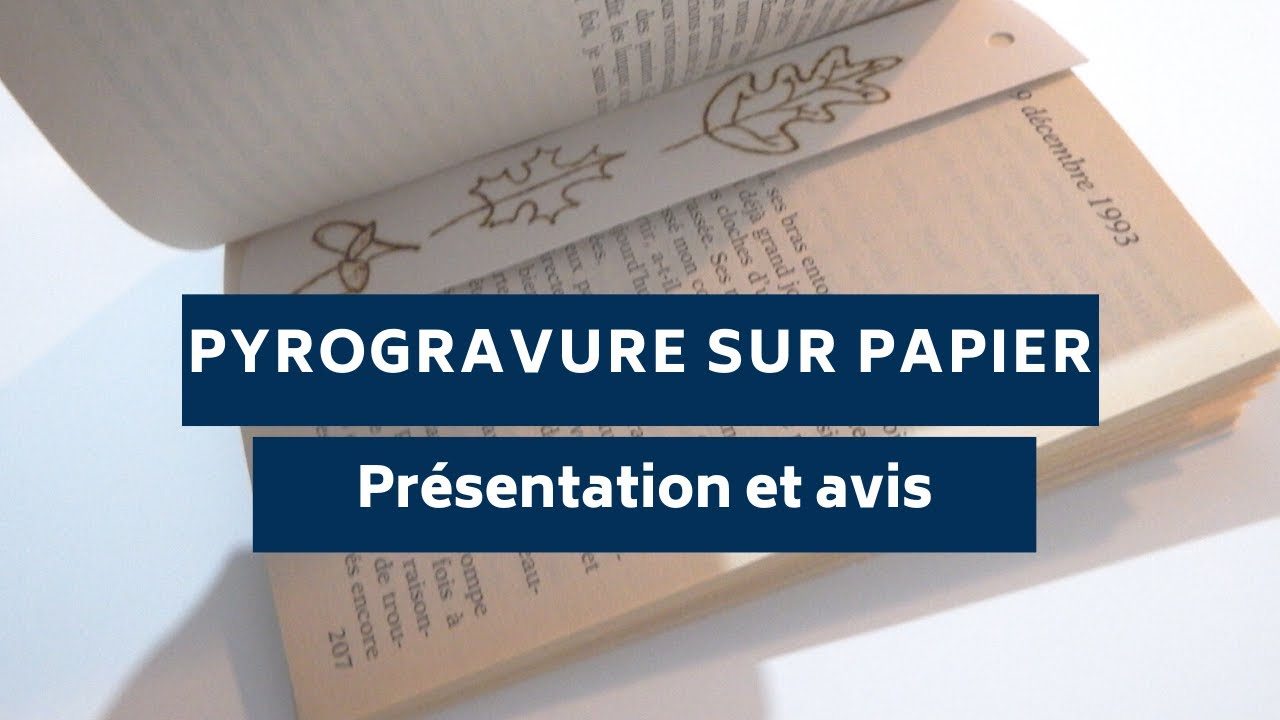Pyrogravure sur papier, ce qu'il faut savoir pour d&eacute;buter