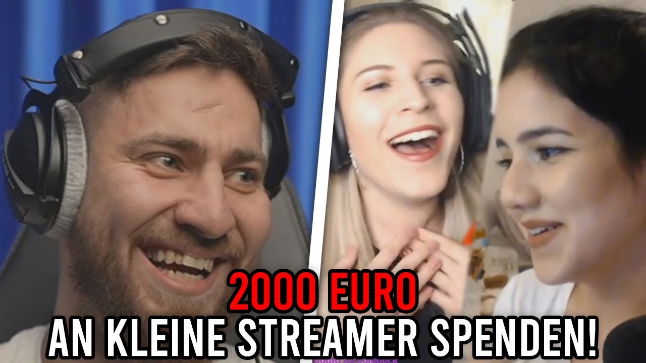 Mois SPENDET 2000€ an KLEINE STREAMER! 😳