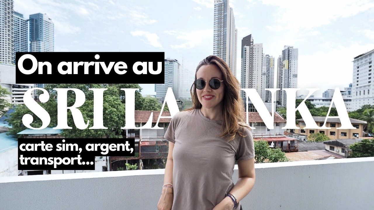 Visite de Negombo & Les infos à savoir (Visa, Carte Sim, Argent…) 🇱🇰 Voyage au Sri Lanka Vlog 1