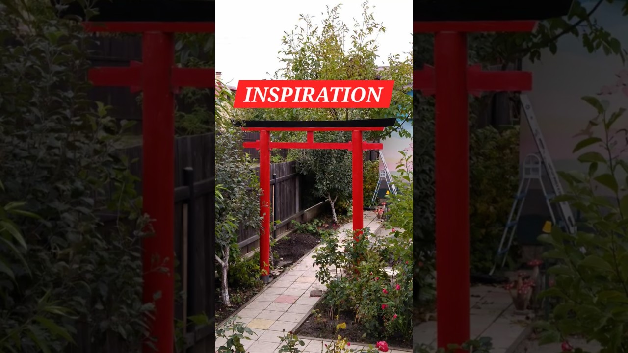 DIY Torii Gate Inspired by Japan and Pinterest