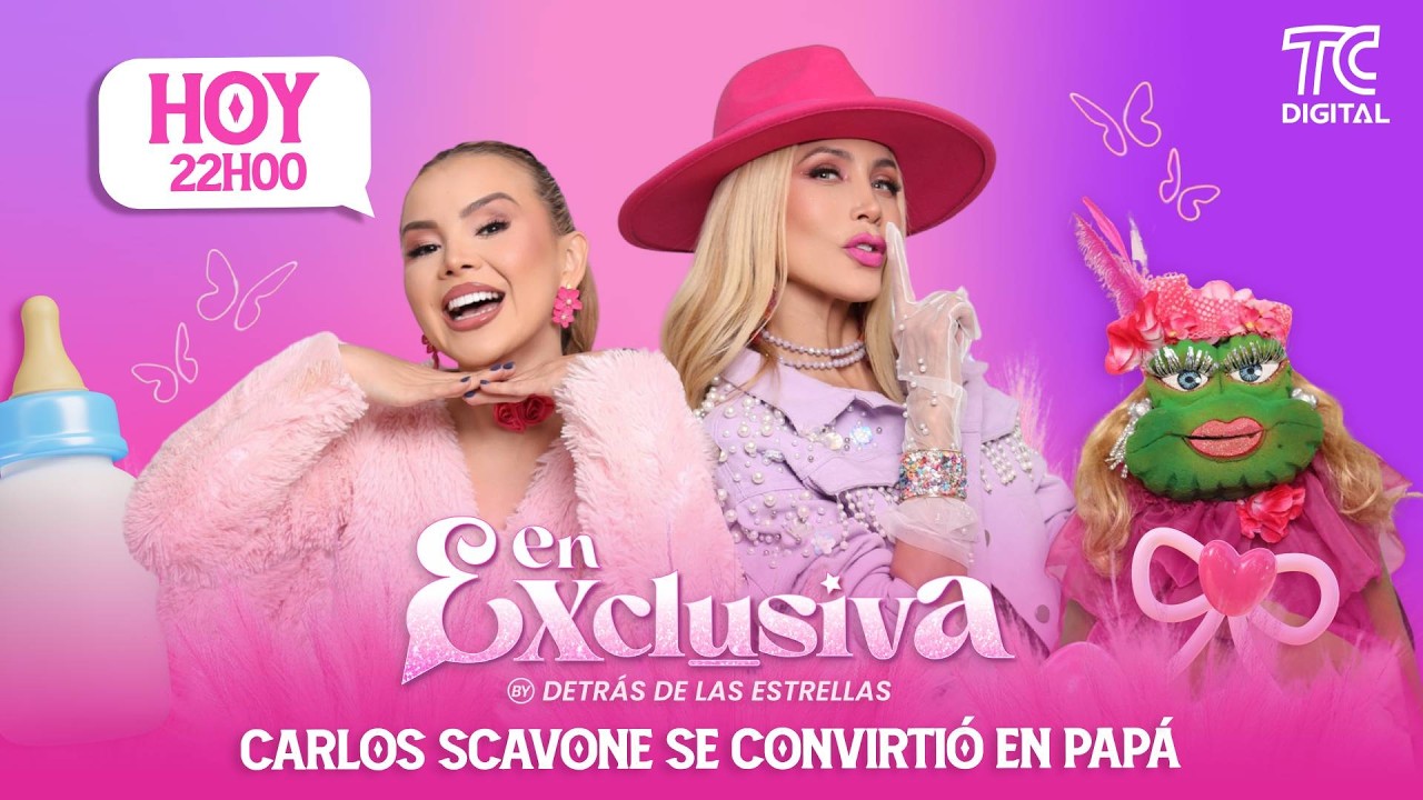 EN EXCLUSIVA - Carlos Scavone se convirtió en papá