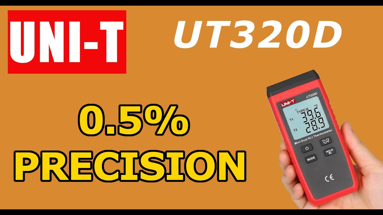 UNI‑T UT320 Series Test: How Accurate Is the UT320 Contact Thermometer?