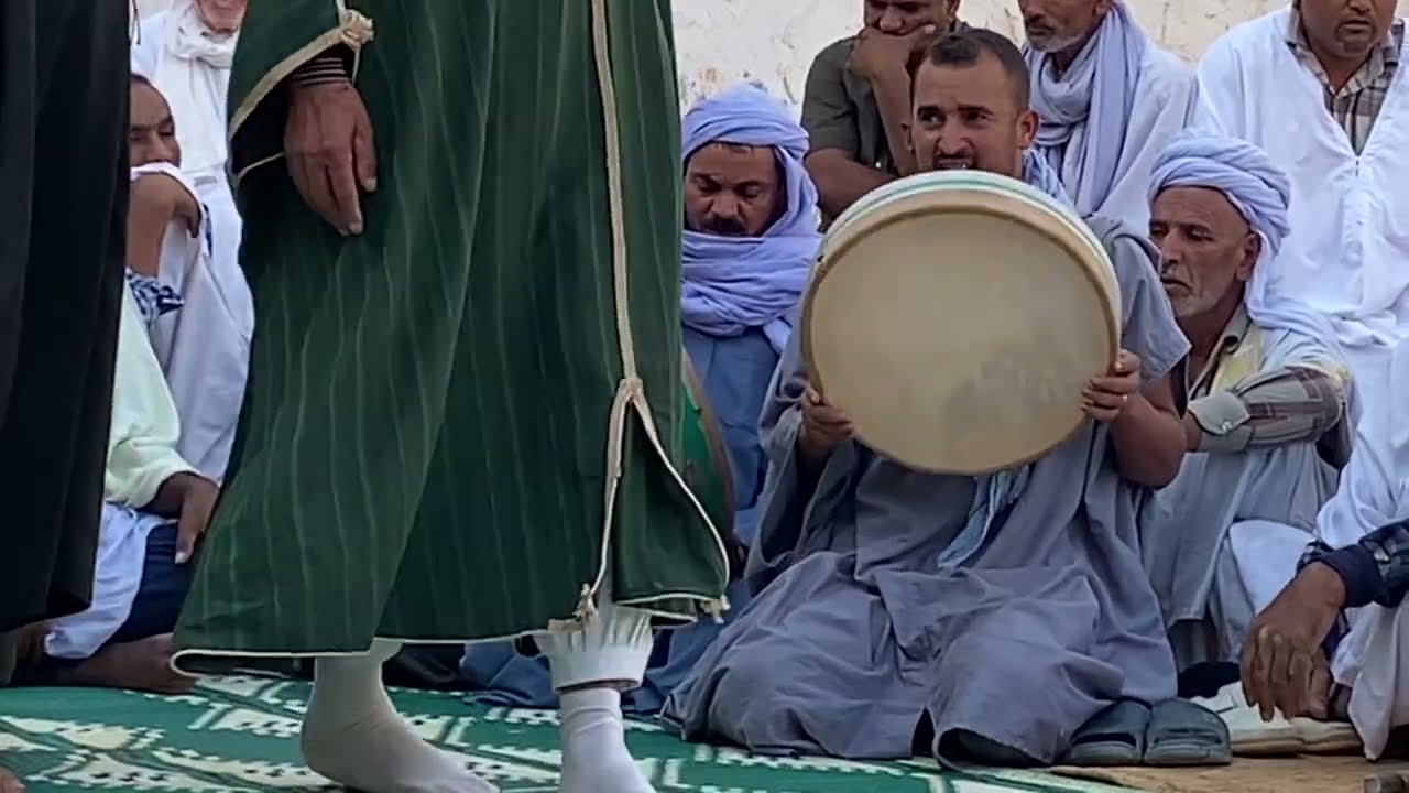 صلاة النبي طيب في طيب - السعيد بيسي وصدام فايزة - حضرة شرقي في مزار سيدي إبراهيم القادري نفطة تونس