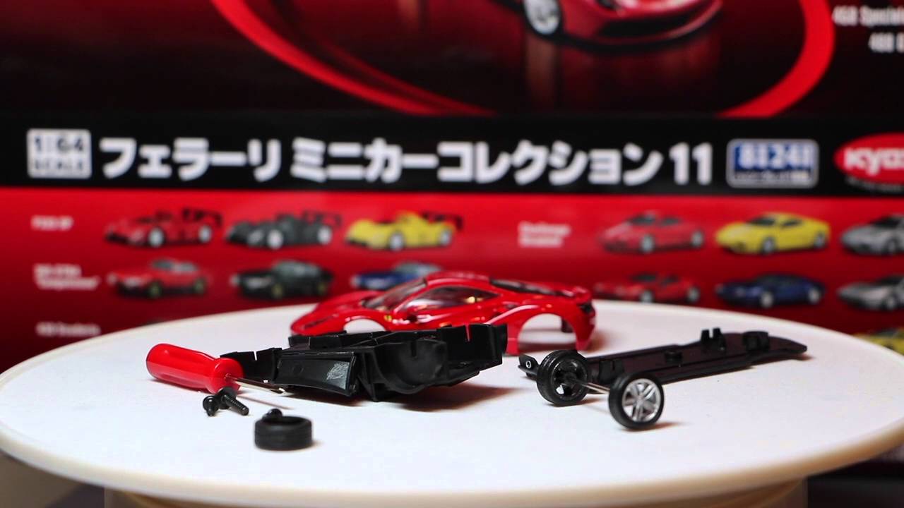 Kyosho Ferrari 11 Unboxing, Part 2: Building a Kyosho Ferrari 488 GTB...