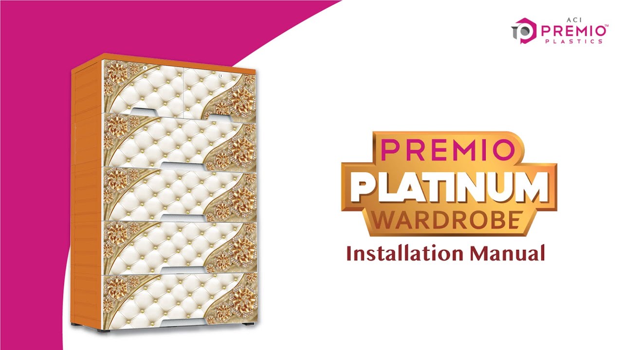ACI Premio Platinum Wardrobe | Installation Manual | ACI Premio