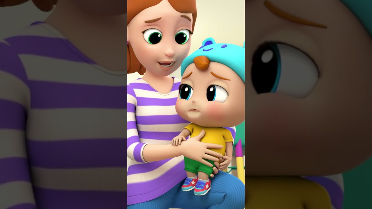 No More Snacks Baby John | Little Angel 😇💓| Colors For Kids 🏳️&zwj;🌈🌈