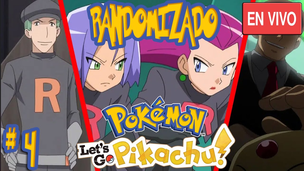 ¡INVASIÓN ROCKET! 🚀 ¿El fin de nuestro equipo? | Pokémon Let's Go RANDOM #5