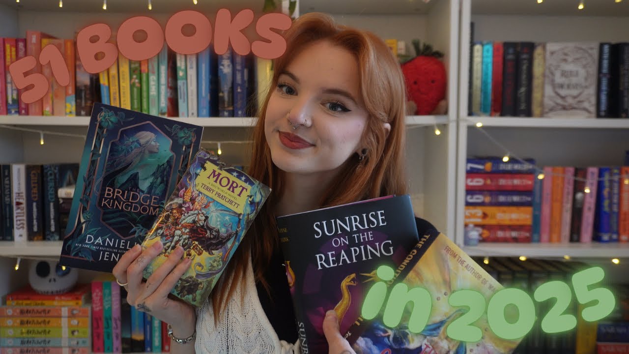 Let's talk about the *51* books I've read this year 🐉📚👀