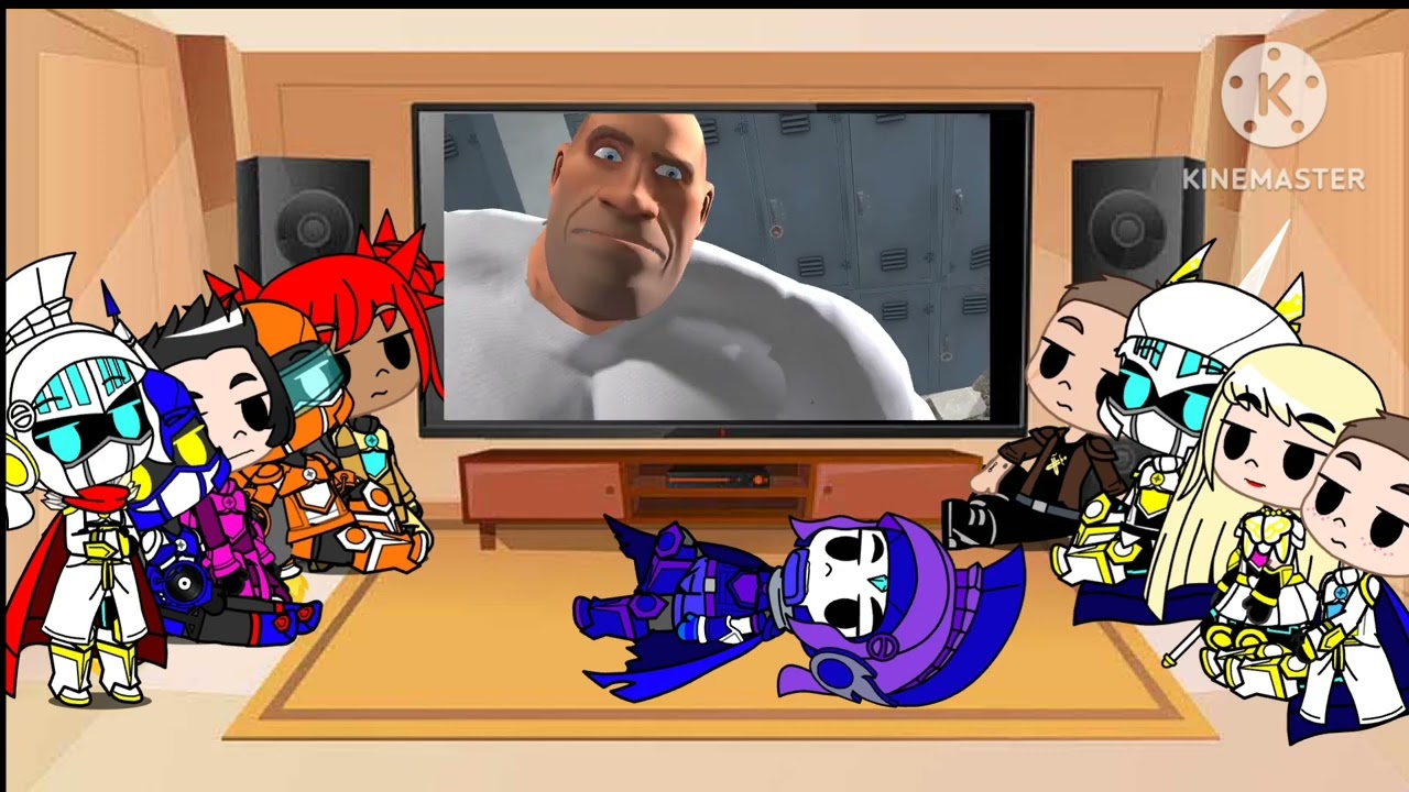 Реакция на Pootis Engage // EXTREME Team fortress 2 | Gacha Club - reaction