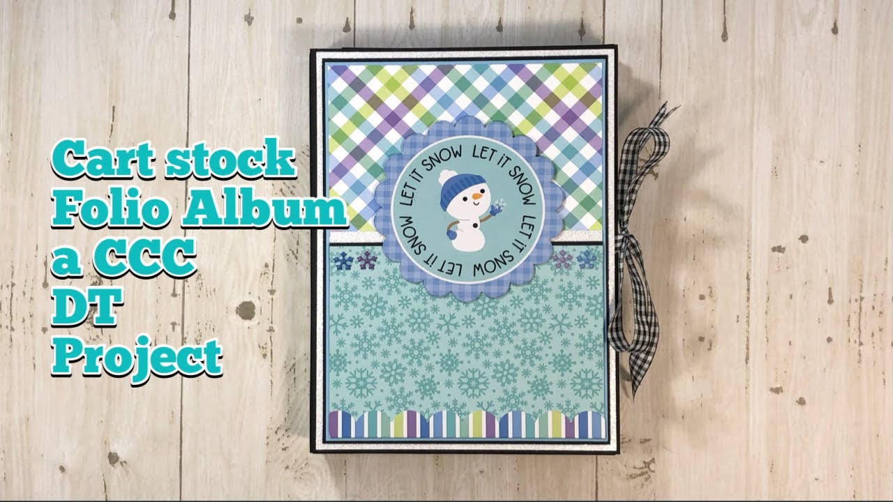 Winter Card stock Folio a Country Craft Creations DT Project - Jan 2024 | Doodlebug Snow Much Fun