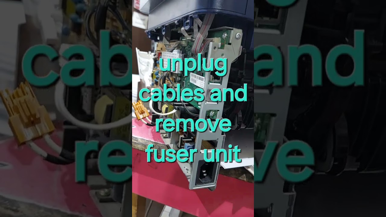 Xerox workcentre 3215 open fuser error, how to Reset thermistor switch manually and service mode 