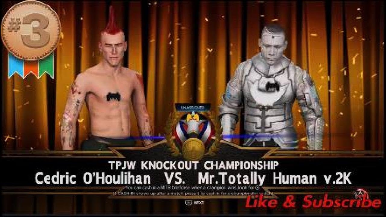 TPJW - Patina Ep36 - KO Championship Match - Cedric VS Mr.Totally Human[c]