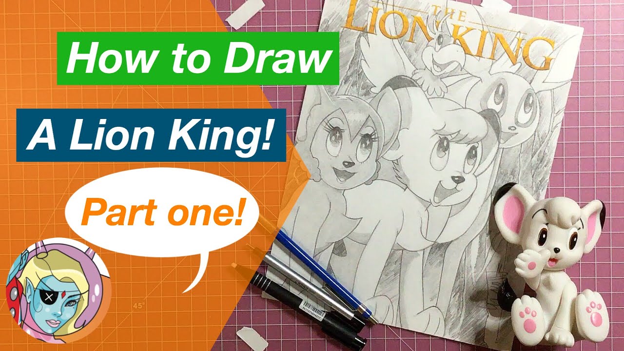 How to Draw a Lion King Part One!