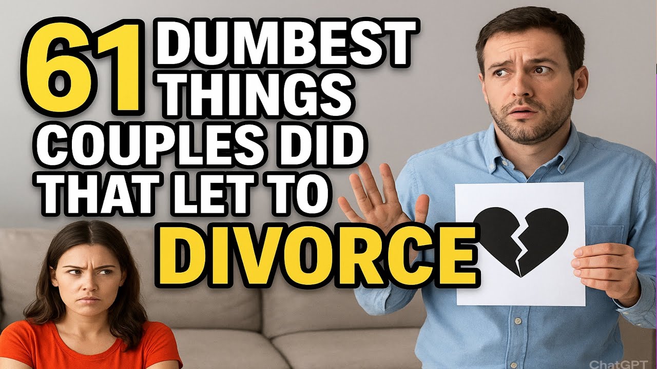  61 Dumbest Reason Couples Fired For Divorce In The U.S
