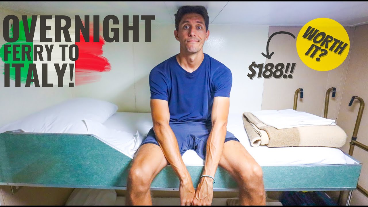 IS IT WORTH IT? | (ADRIA OVERNIGHT ferry review from Durres, Albania to Bari, Italy)