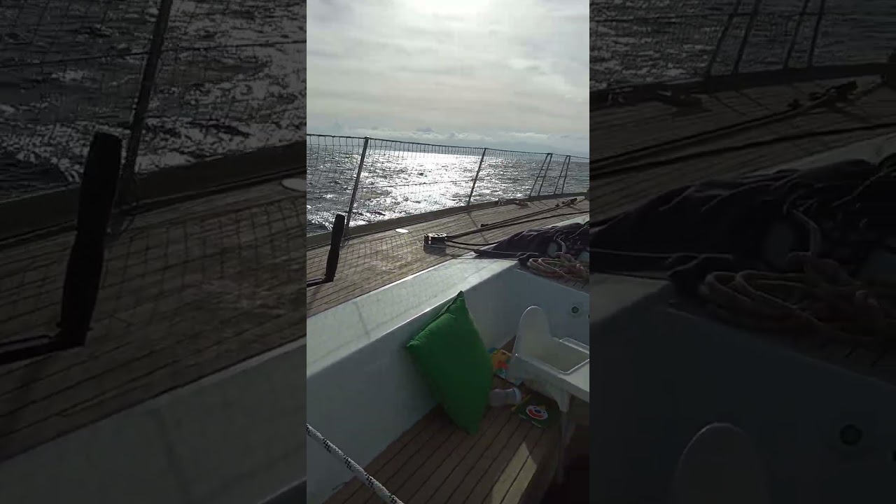 Finot 60 Sailing to Paros Greece