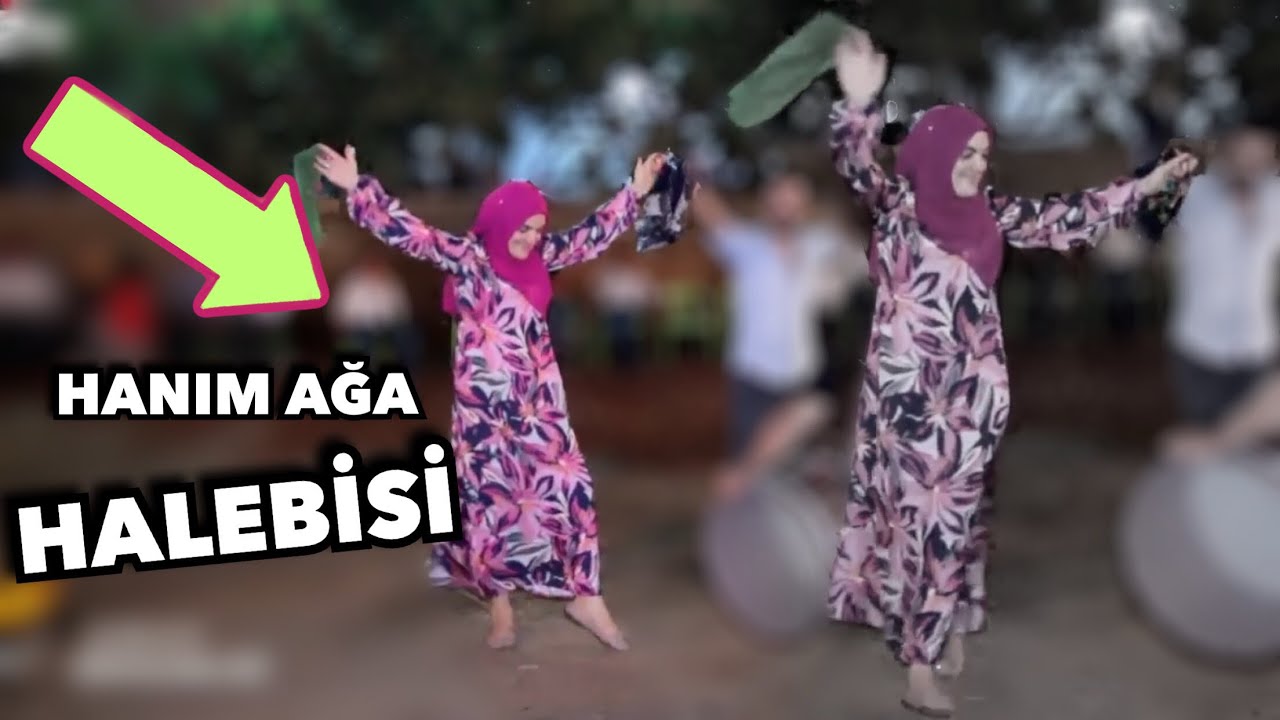 Halebi’yi Ruhuyla Oynayan Hanım Abla Yeğeni’nin Düğününde İzleyenleri HayranBıraktı ANTEP Hanımağası