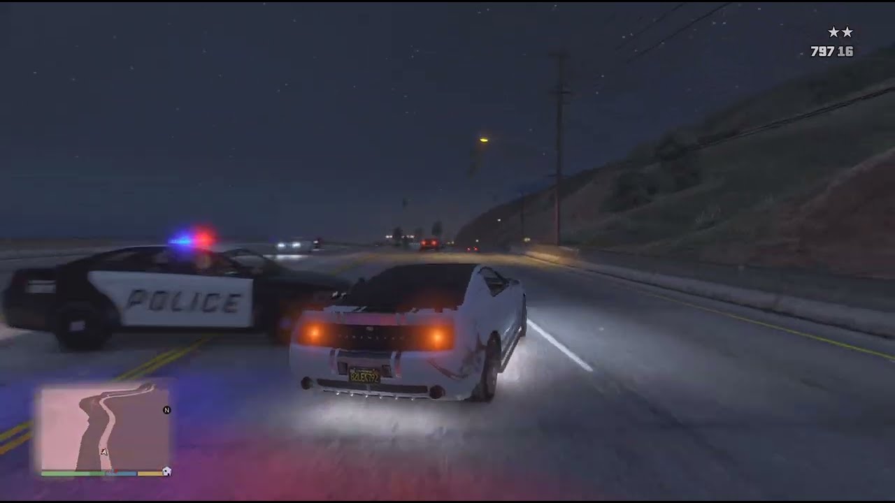 GTA5 Police chase