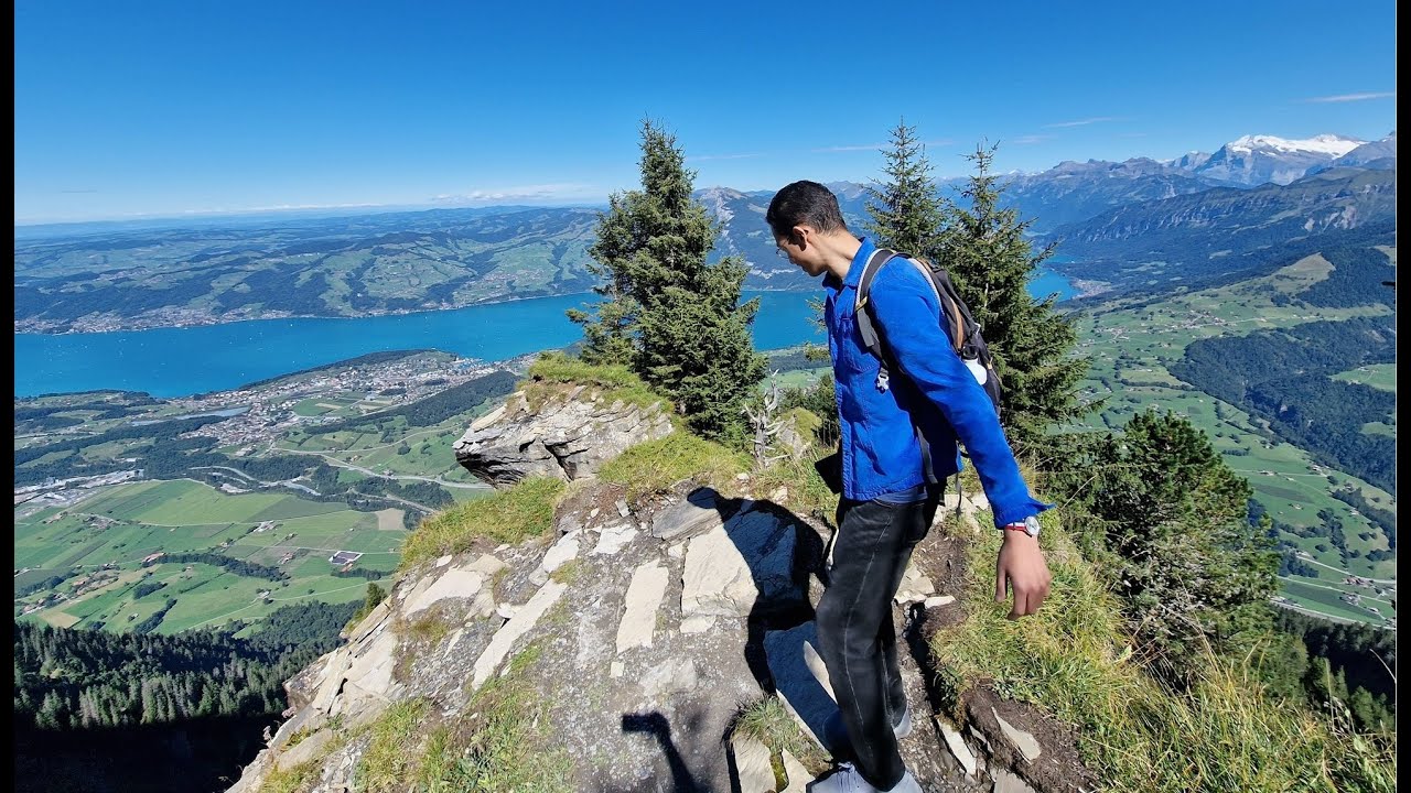 Hiking up Niesen, Switzerland - August 2025
