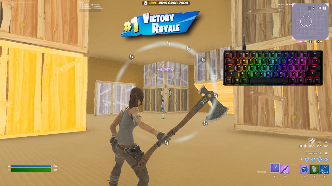 Fortnite BOX PVP📦Keyboard⌨️GamePlay😴