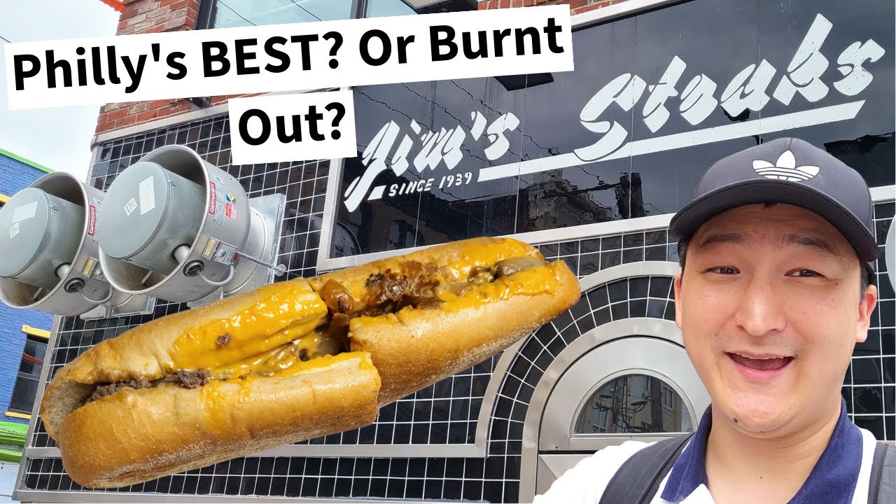 Is JIM's South St. OVERRATED Now? Trying Iconic Cheesesteak Spot