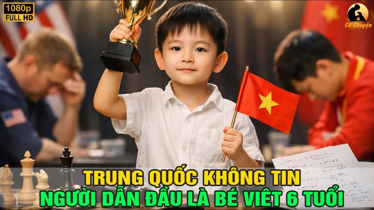 Trung Quốc Ngỡ Ngàng: Không Phải Thần Đồng, Nhưng Cậu Bé Việt 6 Tuổi Này Khiến Mỹ Và Trung bị bỏ lại