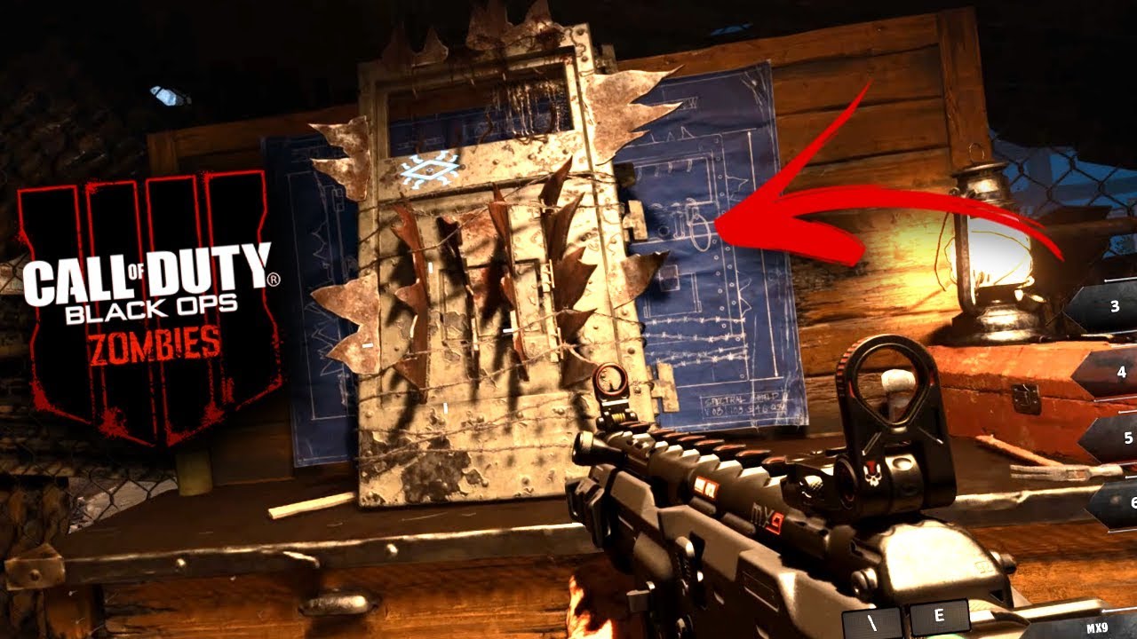 COMO MONTAR O ESCUDO EM BLOOD OF THE DEAD E CLASSIFIED! - BO4 ZOMBIES