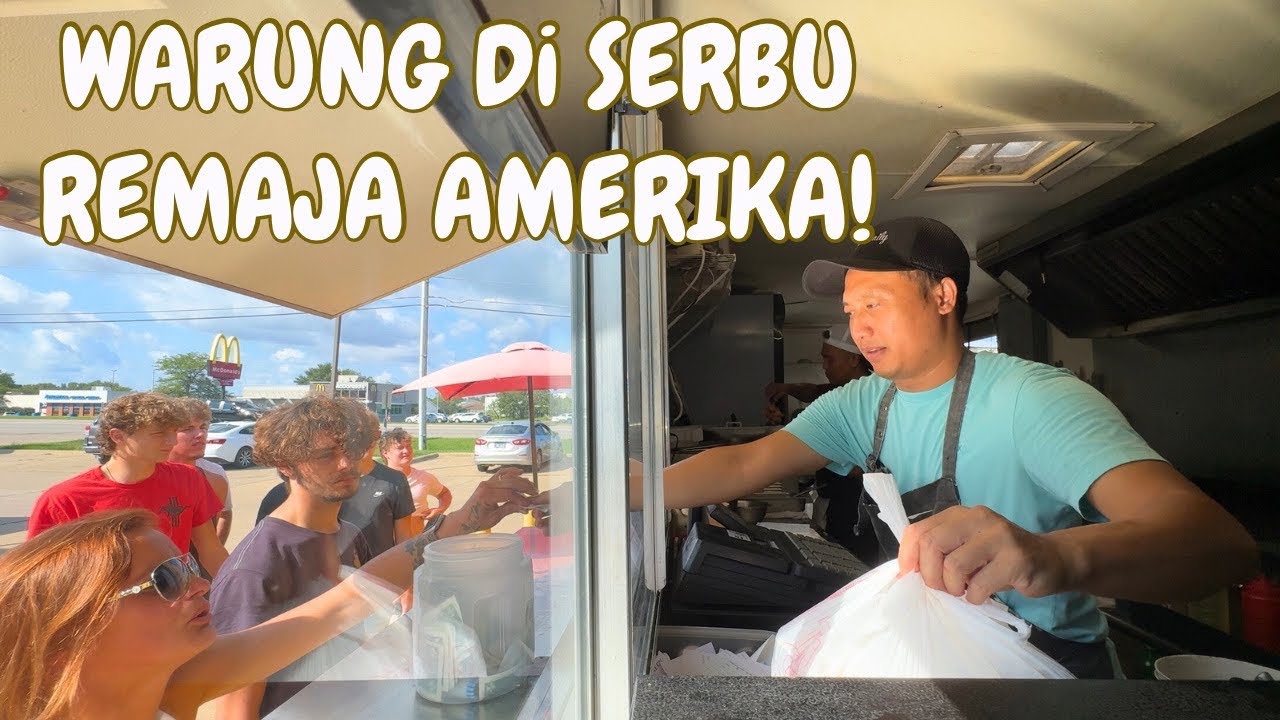 NASI GORENG DI BORONG COWOK2 GANTENG AMERIKA…
