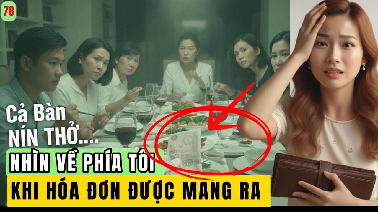 Về VN Ăn Nhà Hàng: Khi Hóa Đơn Được Mang Ra, Cả Bàn Nín Thở... Nhìn Về Phía Tôi 😳💸 #78