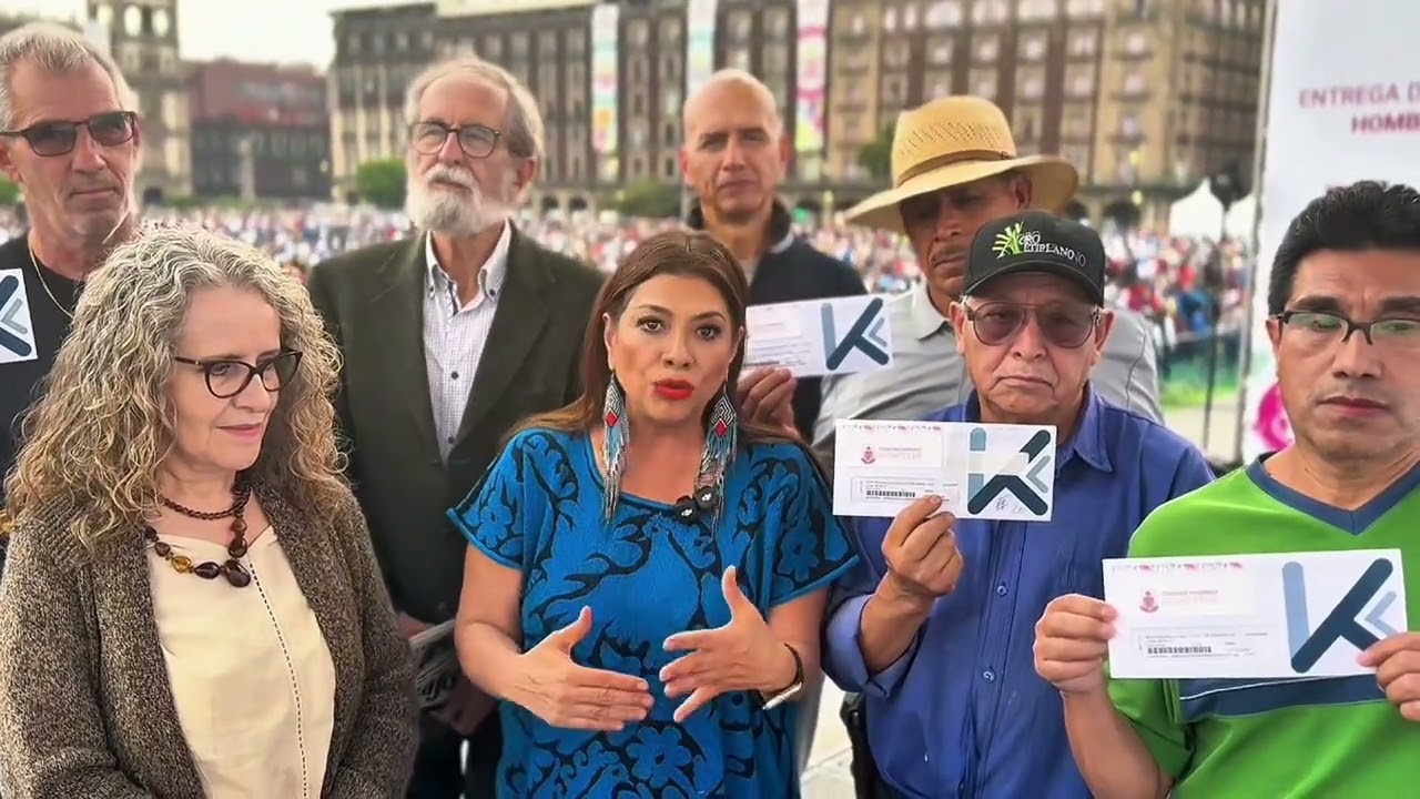 Primera entrega de tarjetas del programa  Pensión Hombres Bienestar 60 a 64 años  2026 
