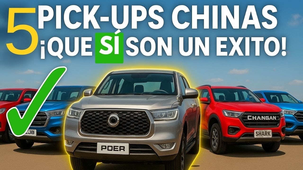 5 Pick-Ups Chinas Que Realmente Vale la Pena Comprar!