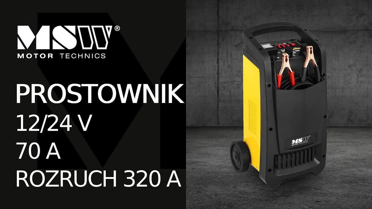 Prostownik MSW Motor Technics S-CHARGER-45A.2 | Prezentacja produktu