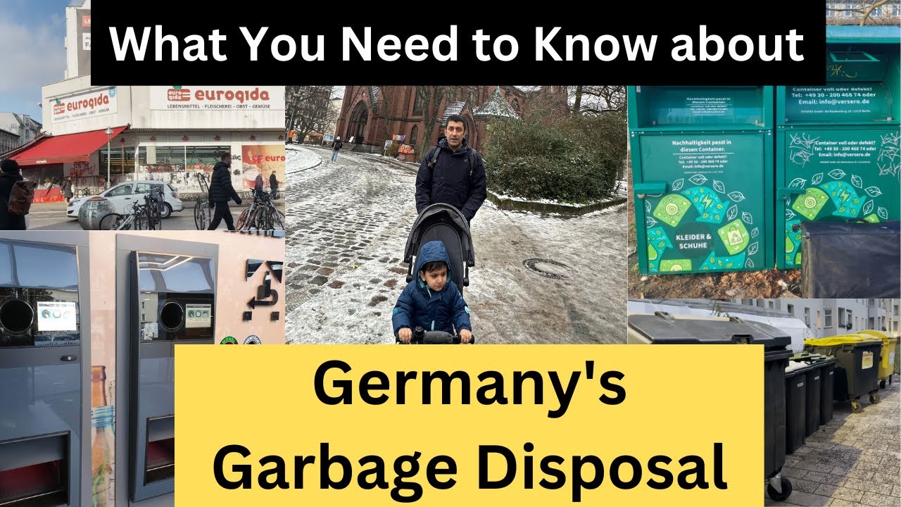 How to Dispose of Garbage in Germany (for Beginners) 🚮 | @East-N-Family