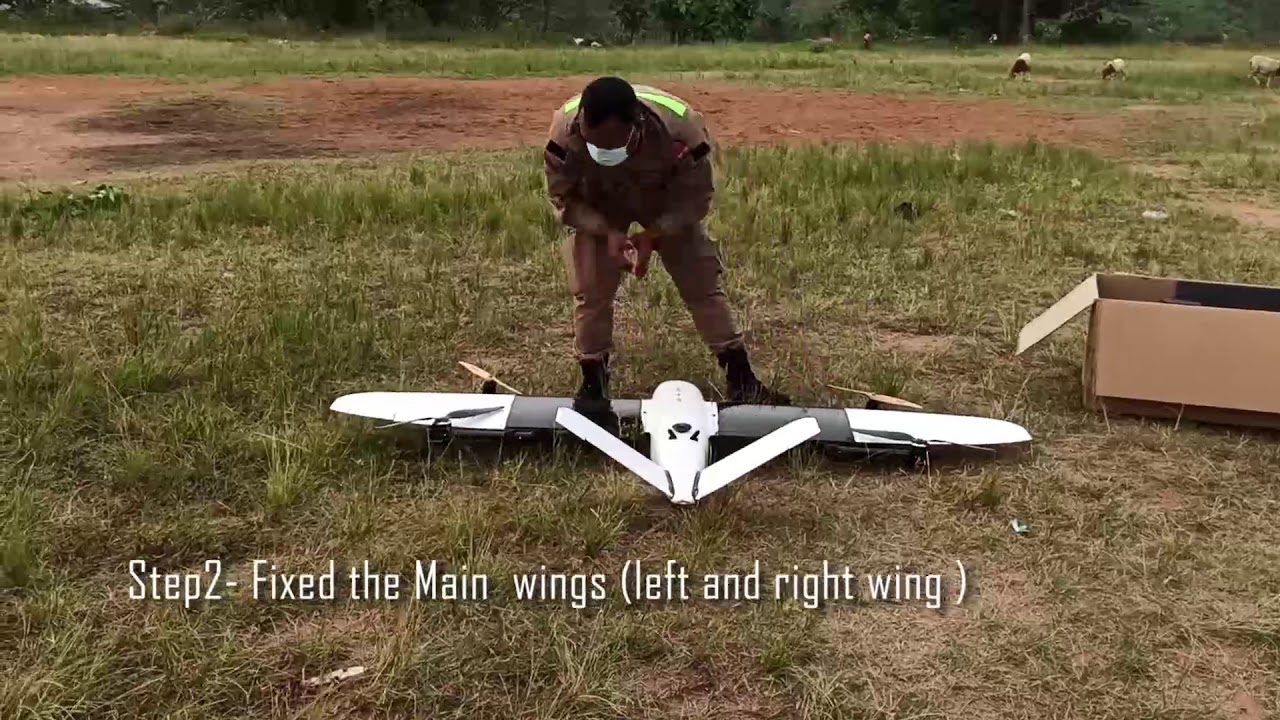 Tilt-Rotor VTOL Assembling - Takeoff and landing