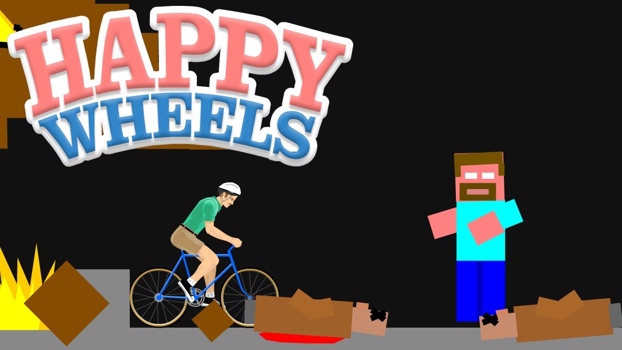 Happy Wheels - Herobrine's Uprising (Minecraft Adventure)