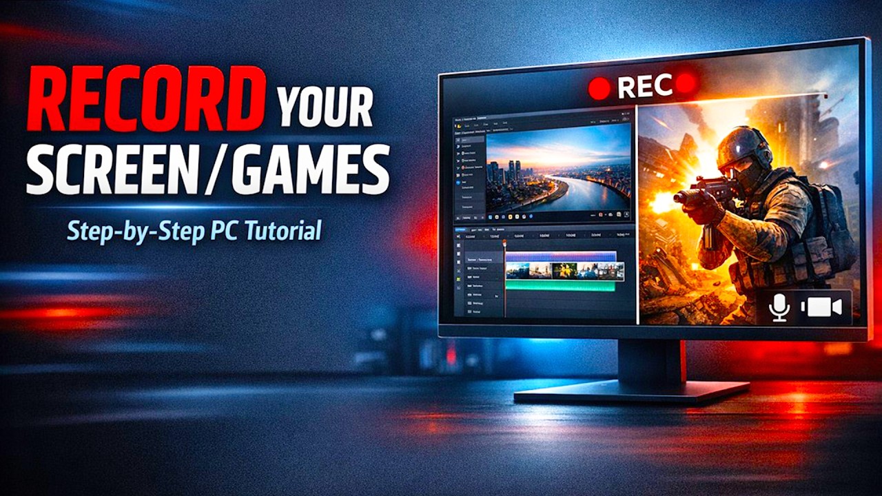 Запись игрового процесса на ПК с Windows с помощью ярлыков.