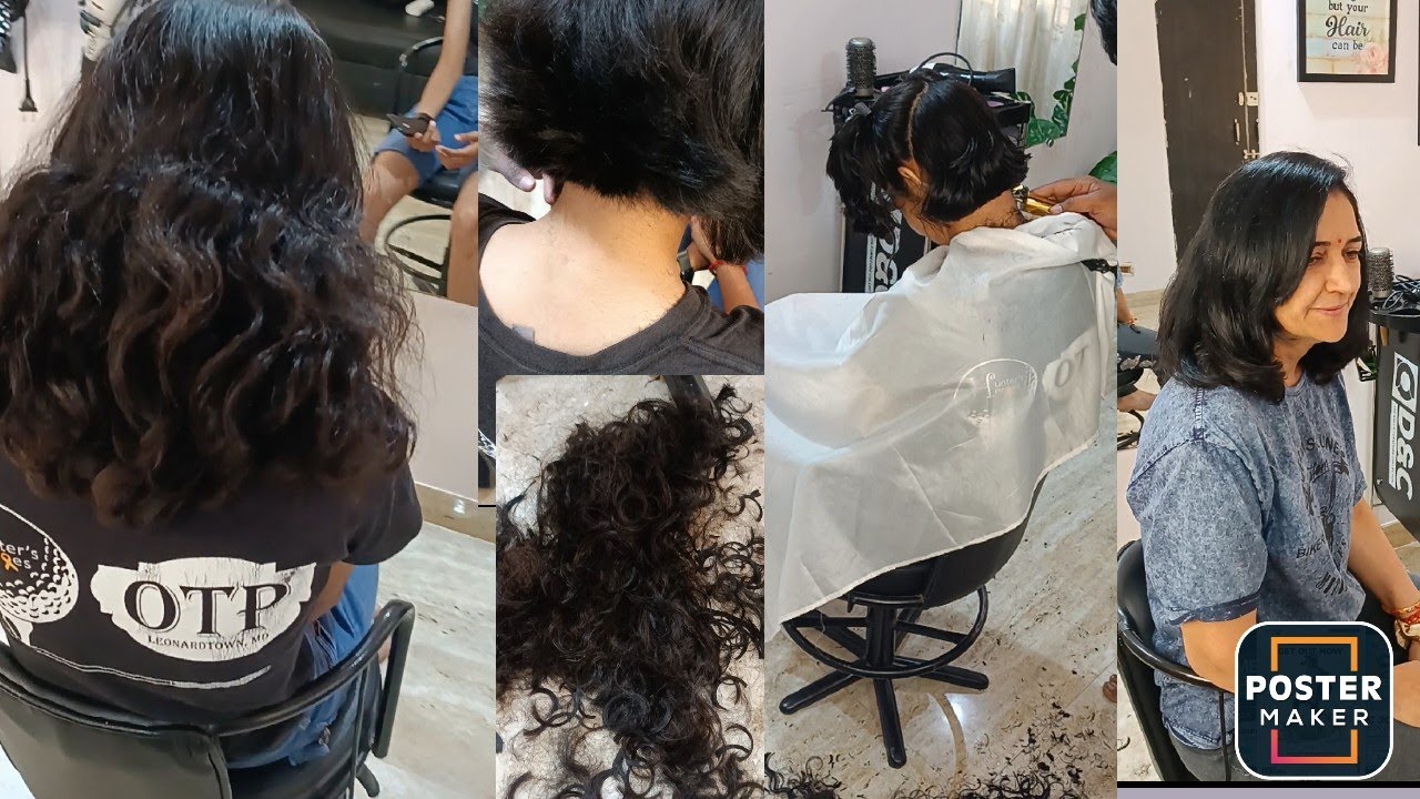 Mom and Daughter Short Haircut💇‍♀️ Together Trailer ( Full Video for Members)