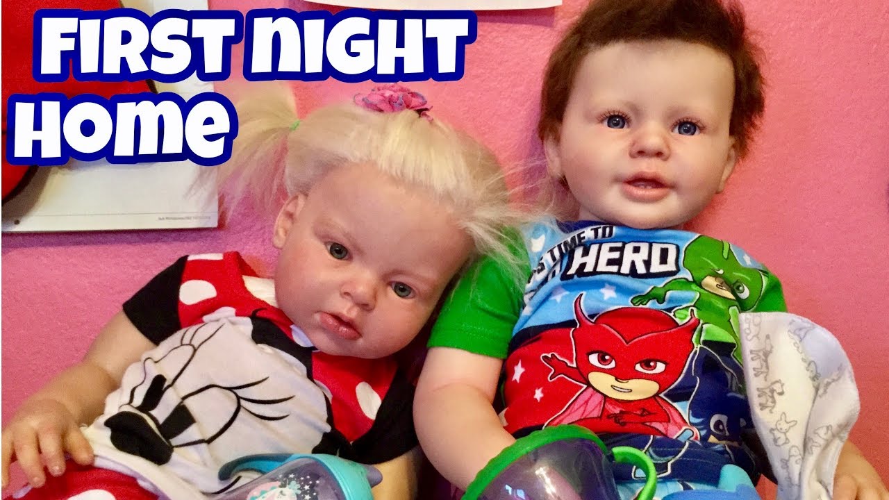 Reborn Toddler Elijah’s first night routine Katie Marie by Ann Timmerman