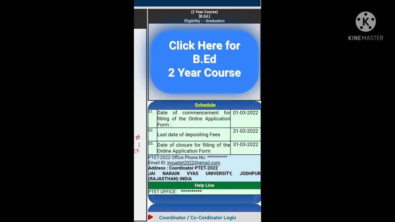 2022 Notification &brvbar;&brvbar; Rajasthan PTET 2022 Online Form  PTET 2022 Eligibility & Exam Pattern