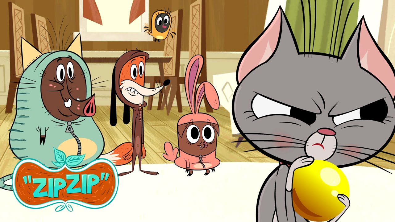 The golden ball | Zip Zip English | Full Episode | S2 | Cartoon for kids