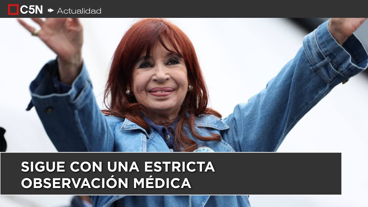 CRISTINA KIRCHNER contin&uacute;a INTERNADA