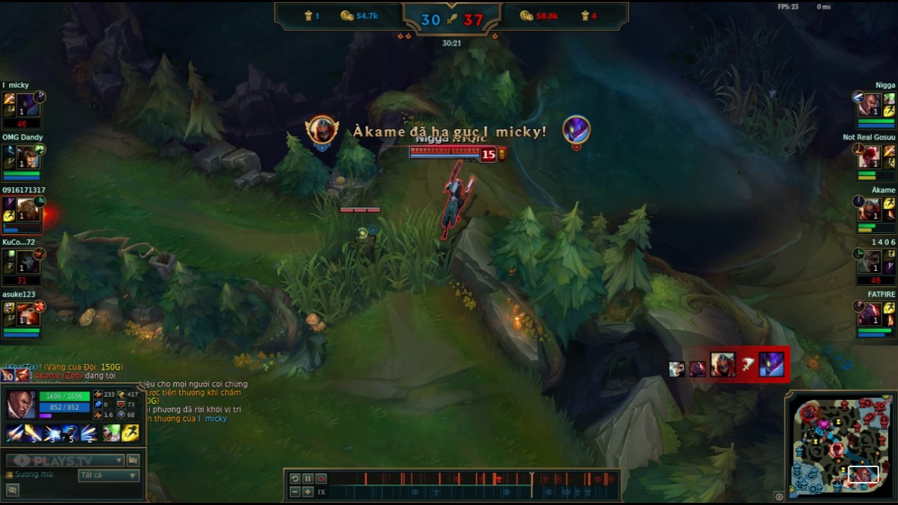 First time recording a highlight-ish